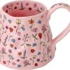 Handcrafted Floral Ceramic Mug